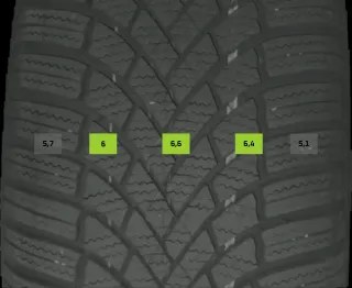 205/50 R17 93H WINTERREIFEN VW GOLF 8 VIII 17 ZOLL ALU KOMPLETTSATZ 4-5MM - Bild 6