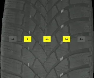 205/50 R17 WINTERREIFEN VW GOLF 8 VIII 17 ZOLL ALUMINIUM KOMPLETTSATZ 4-6MM - Bild 7