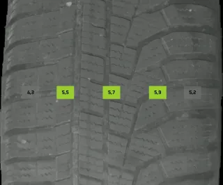 205/55 R17 WINTERREIFEN MERCEDES CLA X118 17 ZOLL ALU KOMPLETTSATZ A1774011200 - Bild 6