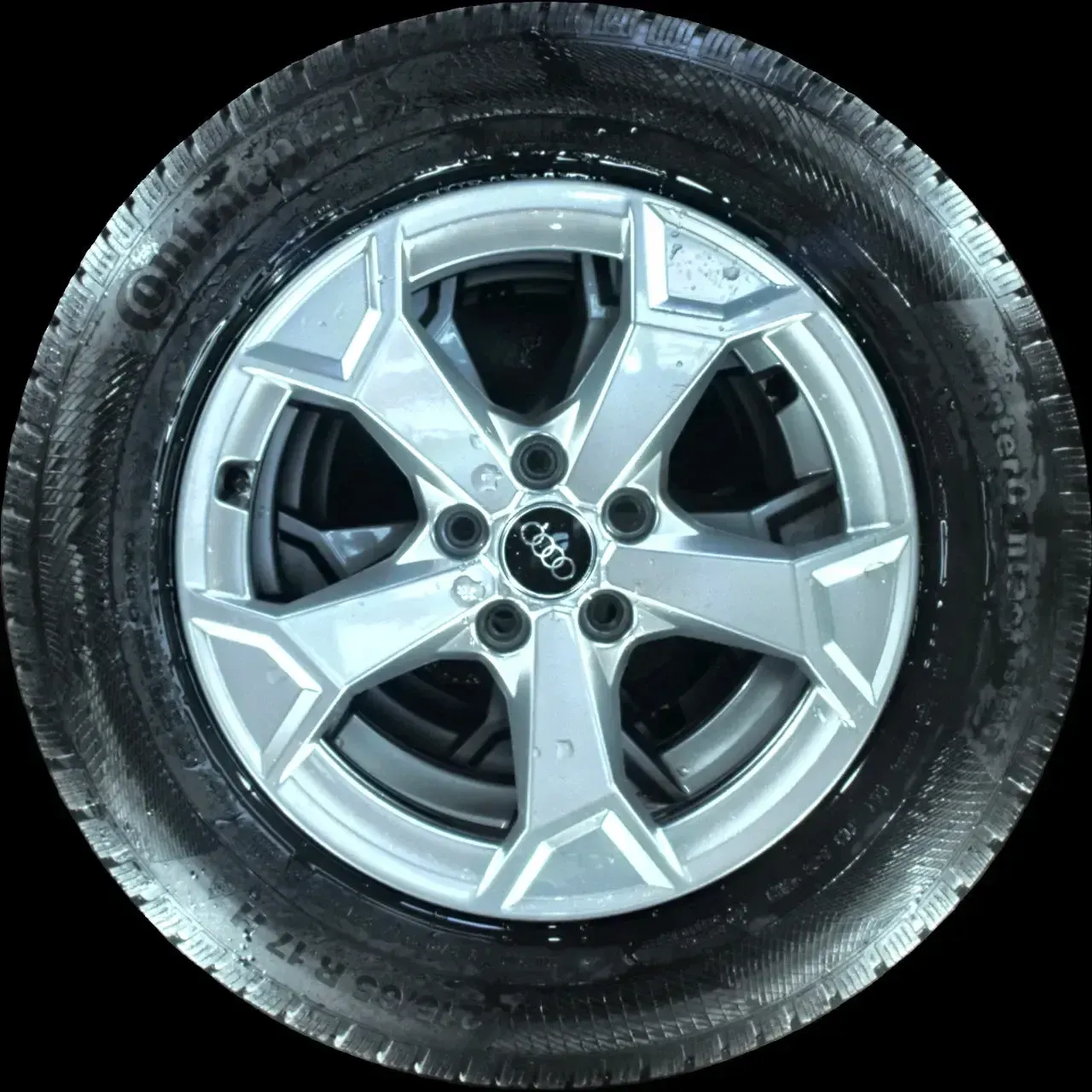 215/65 R17 99H WINTERREIFEN AUDI Q3 F3 17 ZOLL ALU KOMPLETTSATZ 83A601025AL - Bild 1