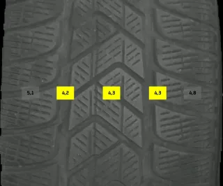 235/65 R17 104H WINTERREIFEN AUDI Q5 FY 17 ZOLL ALU KOMPLETTSATZ 4-5MM - Bild 8