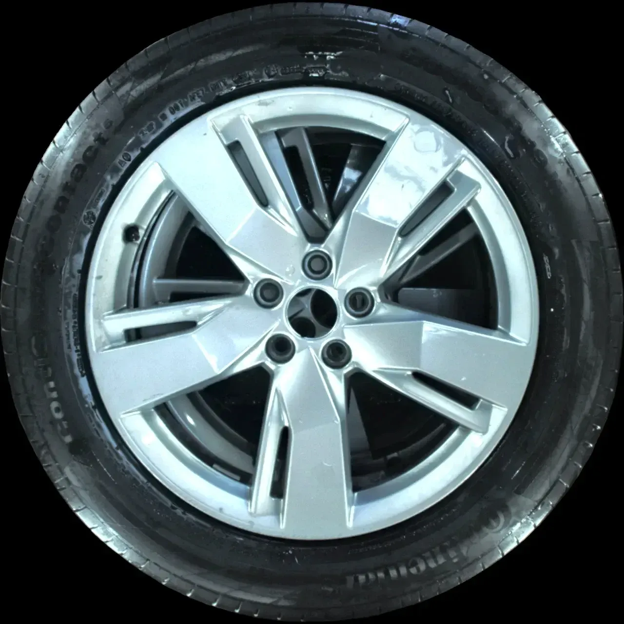 235/55 R19 101W SOMMERREIFEN AUDI Q5 FY 19 ZOLL ALU KOMPLETTSATZ 80A601025D - Bild 1