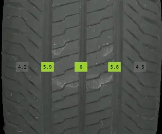 215/65 R15 SOMMERREIFEN FORD TRANSIT 15 ZOLL STAHLFELGEN 2150860 Kompletträder - Bild 8