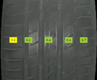 4x 245/55R17 106H Sommerreifen Continental Premiumcontact6 6mm DOT 4620 - Bild 4
