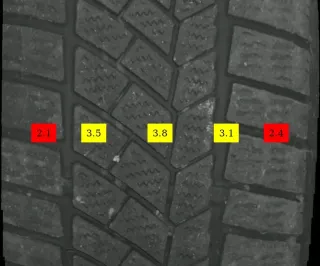 205/55 R17 BMW 2ER F45 17 ZOLL ALUFELGEN WINTERREIFEN 6884815 KOMPLETTSATZ - Bild 7
