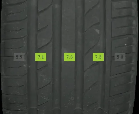 Background image for 4x 215/45 R18 93Y Sommerreifen Goodride Sport SA-37 7,06mm DOT 1921