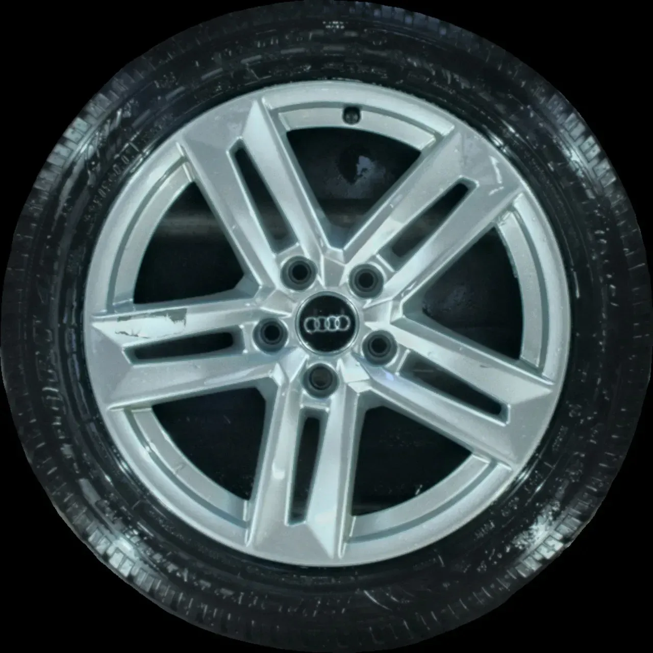 225/50 R17 98H WINTERREIFEN AUDI A4 8W 17 ZOLL ALUMINIUM KOMPLETTSATZ 8W0601025P - Bild 1