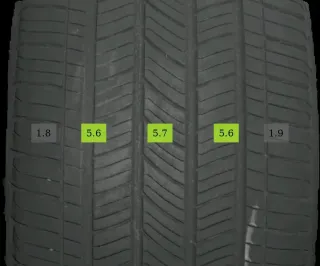 255/55 R20 110V SOMMERREIFEN FORD EXPLORER 20 ZOLL ALU Kompletträder 5-6MM - Bild 8
