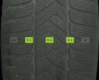 245/45 R18 WINTERREIFEN E-KLASSE W213 18 ZOLL ALUFELGEN KOMPLETTSATZ 6-7MM - Bild 6