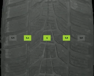 235/65 R17 108V WINTERREIFEN AUDI Q5 FY 17 ZOLL ALU KOMPLETTSATZ 5-6MM - Bild 7
