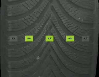205/60 R16 92H WINTERREIFEN AUDI Q2 GA 16 ZOLL ALUMINIUM KOMPLETTSATZ 6-7MM - Bild 7
