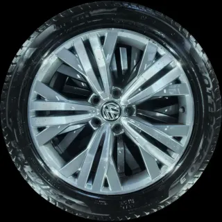 245/45 R18 96V WINTERREIFEN VW PASSAT 3G ALLT 18 ZOLL ALU KOMPLETTSATZ 4.44 4.14 - Bild 2