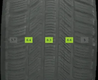 235/55 R18 100H WINTERREIFEN VW TIGUAN 5N 18 ZOLL ALUMINIUM KOMPLETTSATZ 6-7MM - Bild 7
