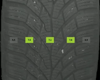 205/55 R16 91H WINTERREIFEN VW GOLF 8 VIII 16 ZOLL STAHL KOMPLETTSATZ 5-7MM - Bild 6