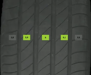 215/55 R17 94V SOMMERREIFEN SKODA SUPERB 3V 17 ZOLL ALU KOMPLETTSATZ 3V0601025AH - Bild 6