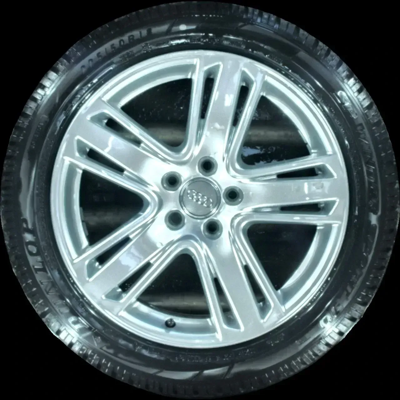 225/50 R18 WINTERREIFEN AUDI Q3 8U 18 ZOLL ALUFELGEN KOMPLETTSATZ 6-7MM - Bild 1