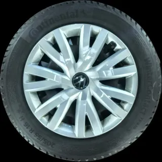 205/55 R16 91H WINTERREIFEN VW GOLF 8 VIII 16 ZOLL STAHL KOMPLETTSATZ 5-7MM - Bild 2