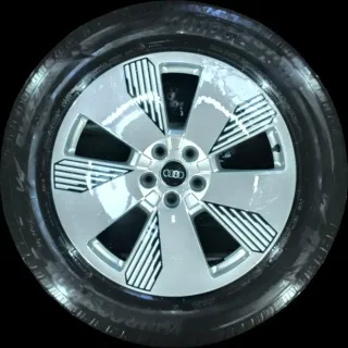 255/55R19 WINTERREIFEN AUDI E-TRON 4KE 19 ZOLL ALU KOMPLETTSATZ 4KE601025L - Bild 1