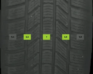 205/55 R17 91H WINTERREIFEN SKODA OCTAVIA NX 17 ZOLL ALU KOMPLETTSATZ 4-7MM - Bild 6