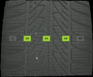 285/45 R20 112V WINTERREIFEN VW TOUAREG CR 20 ZOLL ALUMINIUM KOMPLETTSATZ 4-6MM - Bild 7
