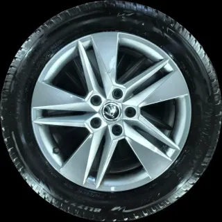 215/55 R16 98V WINTERREIFEN SKODA SUPERB 3V 16 ZOLL ALUMINIUM KOMPLETTSATZ 3MM - Bild 2