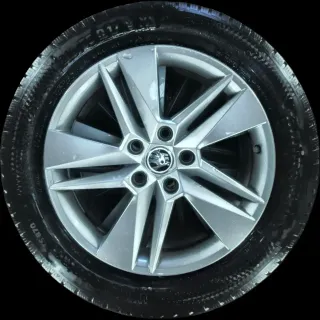 215/55 R16 98V WINTERREIFEN SKODA SUPERB 3V 16 ZOLL ALUMINIUM KOMPLETTSATZ 4-6MM - Bild 1