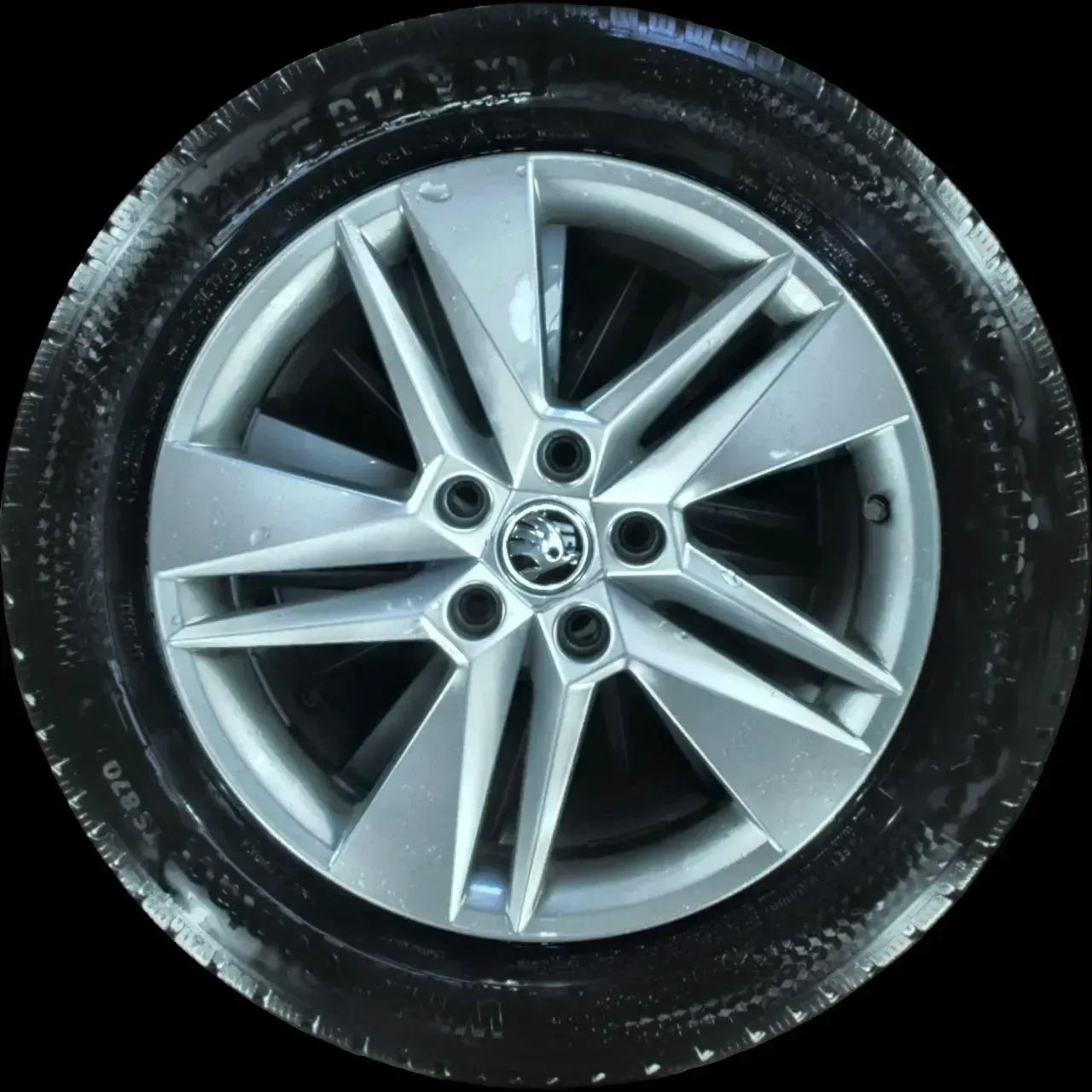 215/55 R16 98V WINTERREIFEN SKODA SUPERB 3V 16 ZOLL ALUMINIUM KOMPLETTSATZ 4-6MM - Bild 1