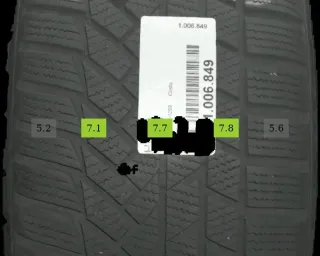 255/35 R21 98V WINTERREIFEN S-KLASSE W222 21 ZOLL ALU KOMPLETTSATZ 6-7MM - Bild 8