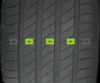 4x Sommerreifen 225/55 R18 102V Michelin Primacy4 DOT4020 6mm - Bild 1