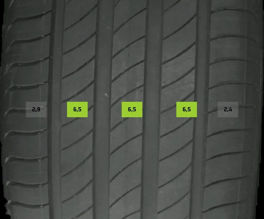 4x Sommerreifen 225/55 R18 102V Michelin Primacy4 DOT4020 6mm - Bild 1