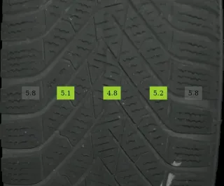 225/50 R17 WINTERREIFEN AUDI A5 8W 17 ZOLL ALUFELGEN KOMPLETTSATZ 4MM - Bild 7