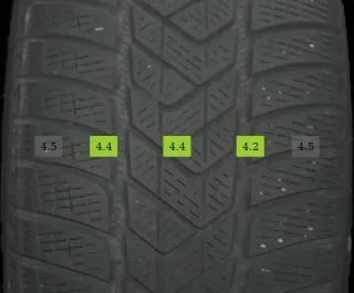 235/60 R18 WINTERREIFEN GLC W253 18 ZOLL ALUFELGEN KOMPLETTSATZ - Bild 8