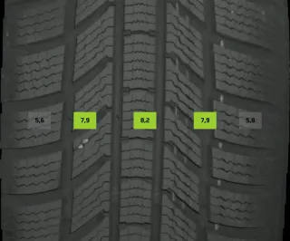 215/65 R17 99V WINTERREIFEN AUDI Q3 F3 17 ZOLL ALU KOMPLETTSATZ - Bild 5