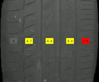 225/45 R18 + 255/40 R18 Sommerreifen Continental Premiumc. 4mm DOT5019  4 REIFEN - Bild 8
