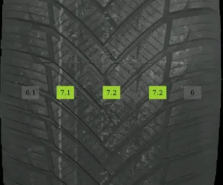 2x 225/50 R18 99W Ganzjahrreifen Imperial All Season Driver DOT 3124 - Bild 3