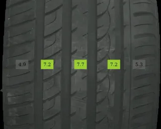 2x 255/50 R19 107Y Sommerreifen Radar Dimax R8+ 7mm DOT 4723 - Bild 3