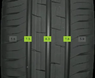 4x 235/65 R121 121R Sommerreifen Imperial Eco Van 3 RF19 7mm DOT 0122 - Bild 3