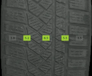 4x 205/55 R17 91H Winterreifen Continental WinterContact TS850P 4-6mm - Bild 2