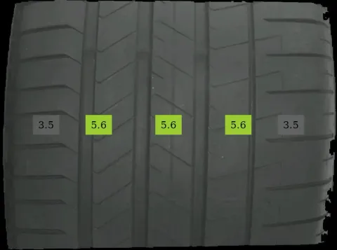 Background image for 2x 315/30 R21 105(Y) Sommerreifen Pirelli P Zero 4-5mm DOT 1922