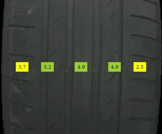 235/50 R18 97V SOMMERREIFEN GLA W156 18 ZOLL ALUMINIUM Kompletträder 4-6MM - Bild 8