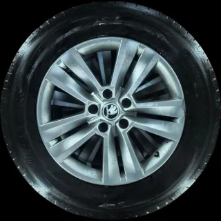 215/65 R17 SOMMERREIFEN SKODA KODIAQ NS 17 ZOLL ALUMINIUM KOMPLETTSATZ 565601025 - Bild 3
