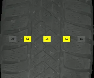 245/45 R18 96V WINTERREIFEN VW PASSAT 3G ALLT 18 ZOLL ALU KOMPLETTSATZ 4.44 4.14 - Bild 6