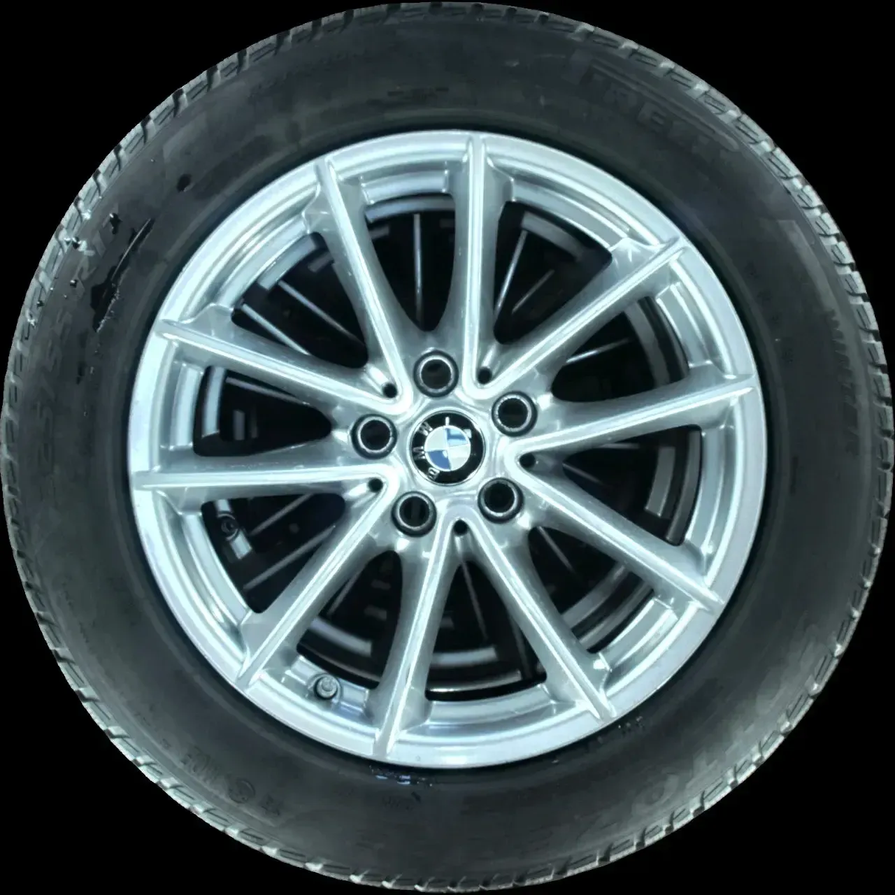 225/55 R17 97H WINTERREIFEN BMW 5ER G30 17 ZOLL ALUMINIUM KOMPLETTSATZ 5-6MM MM - Bild 1