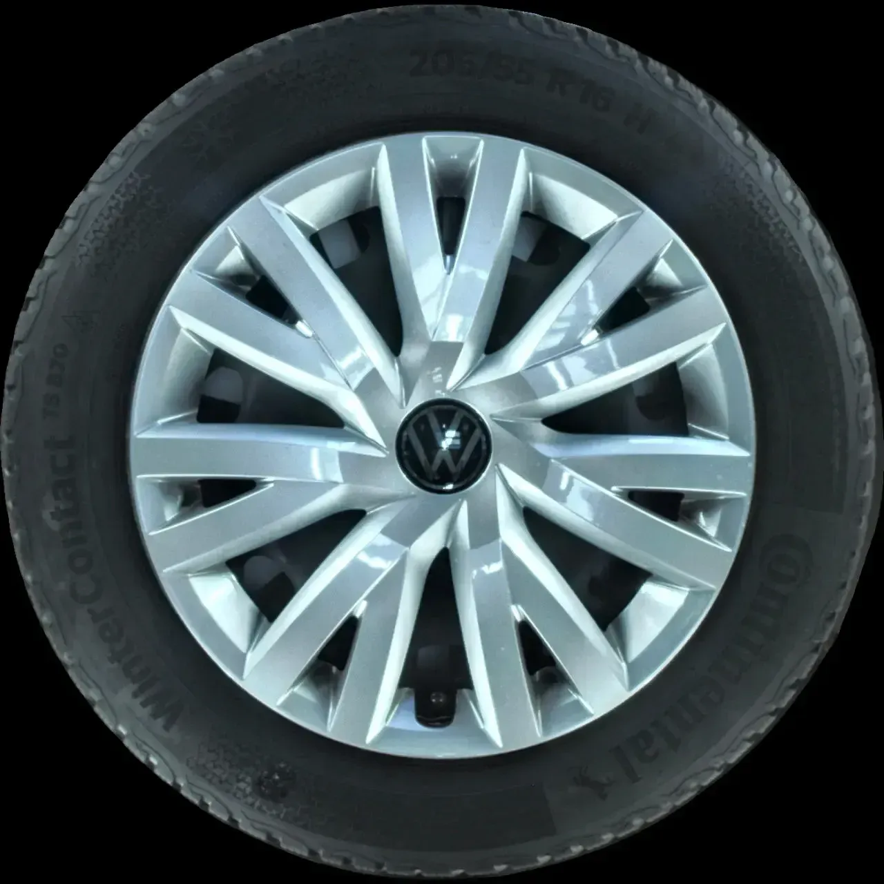 205/55 R16 91H WINTERREIFEN VW GOLF 8 VIII 16 ZOLL STAHL KOMPLETTSATZ 5-7MM - Bild 1
