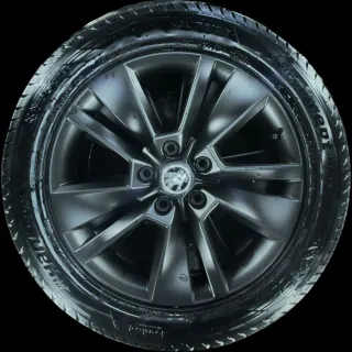 215/55 R17 WINTERREIFEN SKODA KAROQ NU7 17 ZOLL ALUMINIUM KOMPLETTSATZ 57A601025 - Bild 1