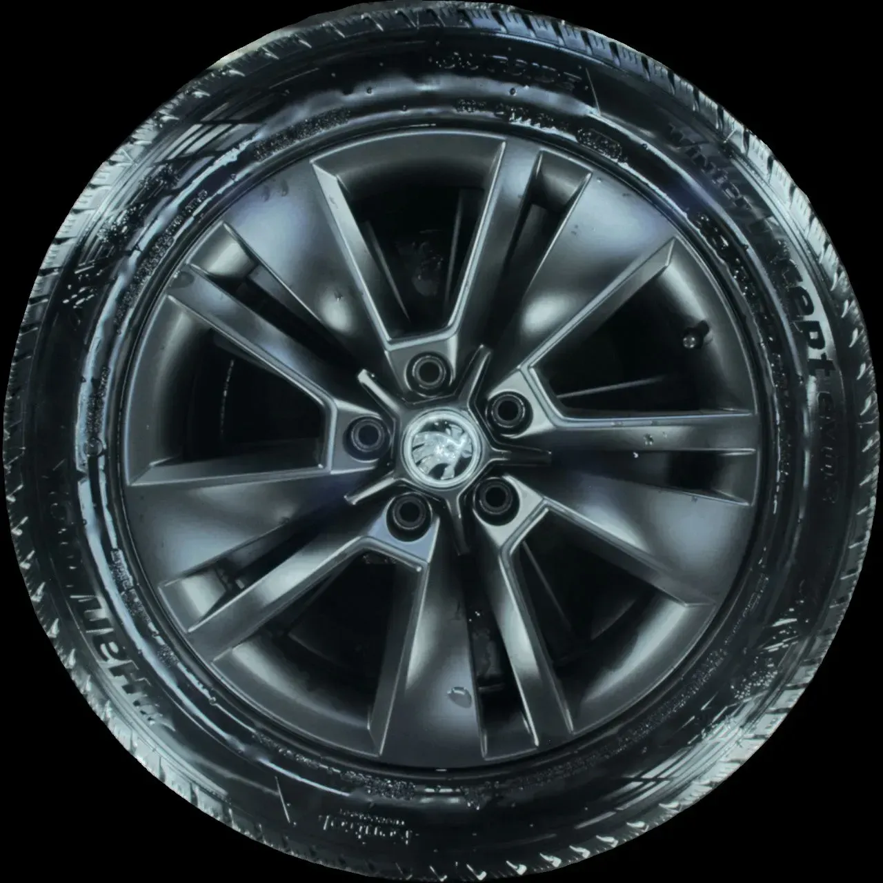 215/55 R17 WINTERREIFEN SKODA KAROQ NU7 17 ZOLL ALUMINIUM KOMPLETTSATZ 57A601025 - Bild 1