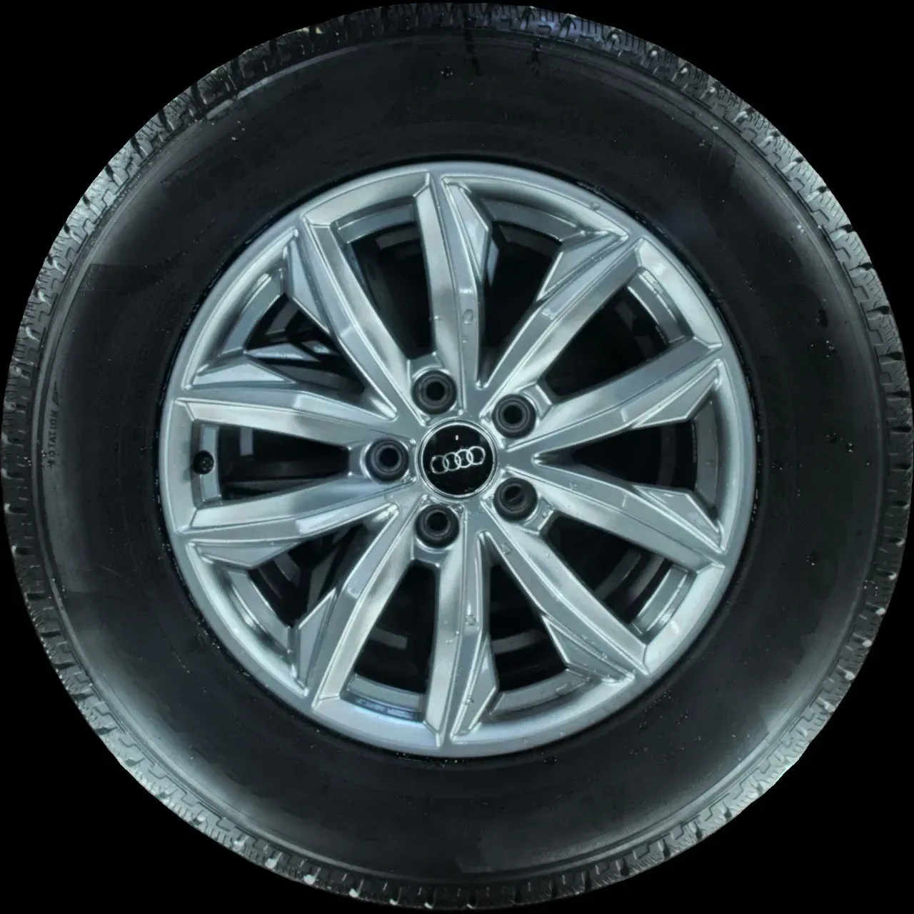 235/65 R17 104H WINTERREIFEN AUDI Q5 FY 17 ZOLL ALU KOMPLETTSATZ 5-7MM - Bild 1