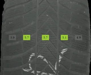 235/55 R19 101T WINTERREIFEN VW ID.4 19 ZOLL STAHL KOMPLETTSATZ 5-6MM - Bild 6
