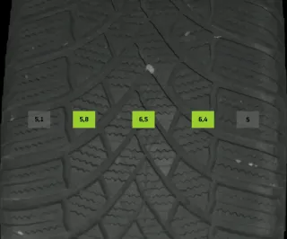 205/50 R17 93V WINTERREIFEN VW GOLF 8 VIII 17 ZOLL ALU KOMPLETTSATZ 4-6MM 4-6MM - Bild 6