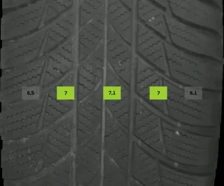 225/50 R17 98H WINTERREIFEN AUDI A4 8W B9 17 ZOLL ALU KOMPLETTSATZ 5-7MM - Bild 5